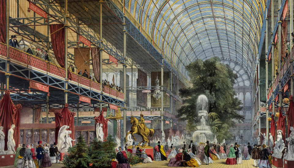Great Exhibition of 1851 in Crystal Palace