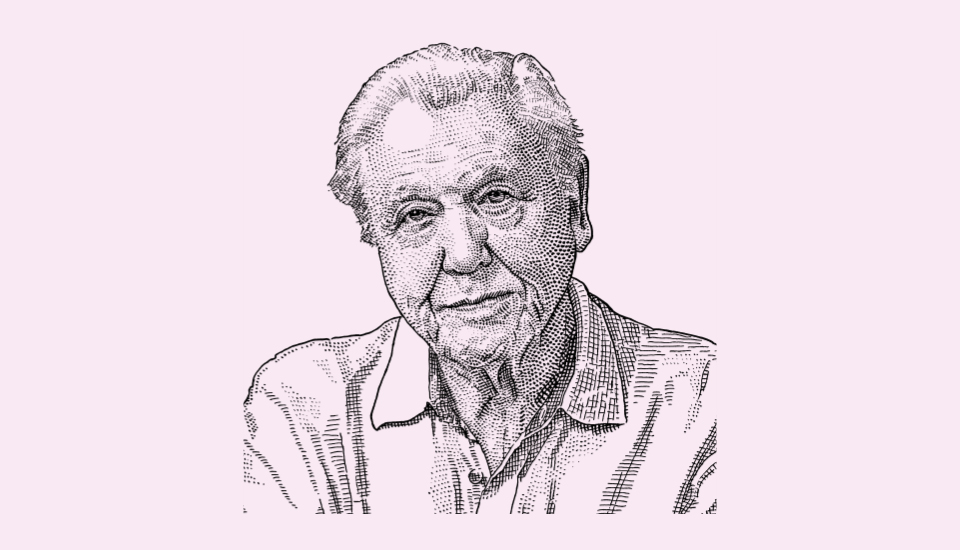 David Attenborough by Pyotr Kovalenko